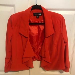 Forever 21 Red Blazer
